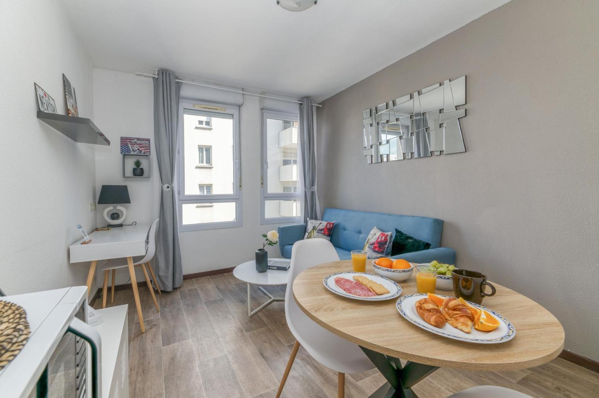 R'Apparts T2 Le New York Grenoble Exterior photo